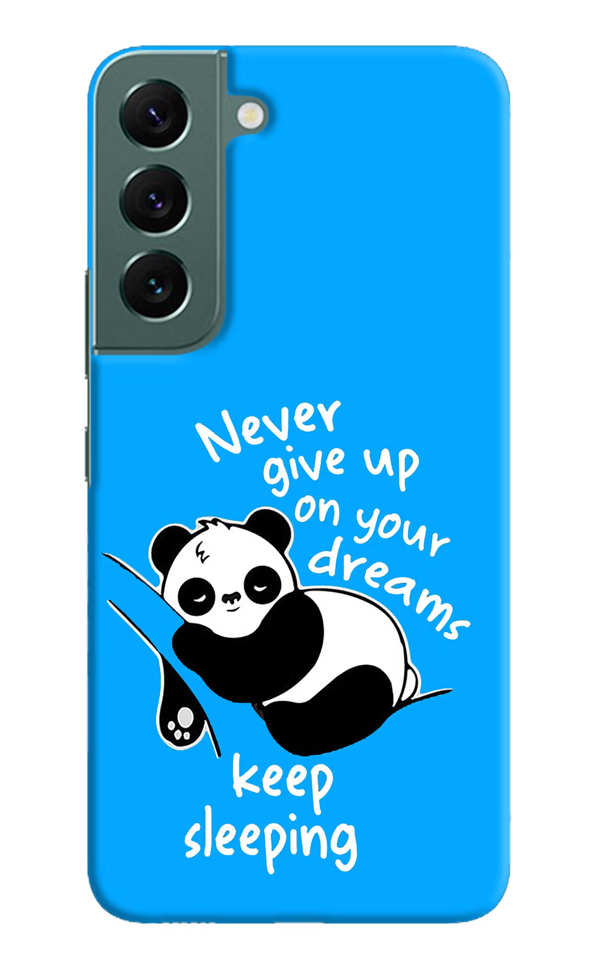 Keep Sleeping Samsung S22 Hard Case Back Cover by Casekaro