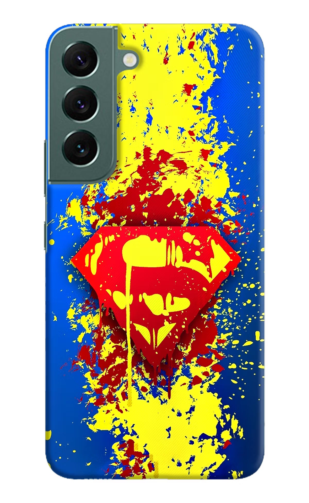 Superman logo Samsung S22 Hard Case Back Cover by Casekaro