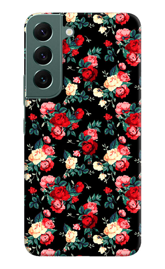 Rose Pattern Samsung S22 Hard Case Back Cover by Casekaro