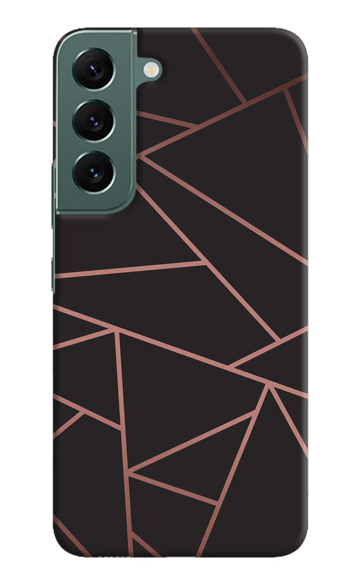 Geometric Pattern Samsung S22 Hard Case Back Cover by Casekaro