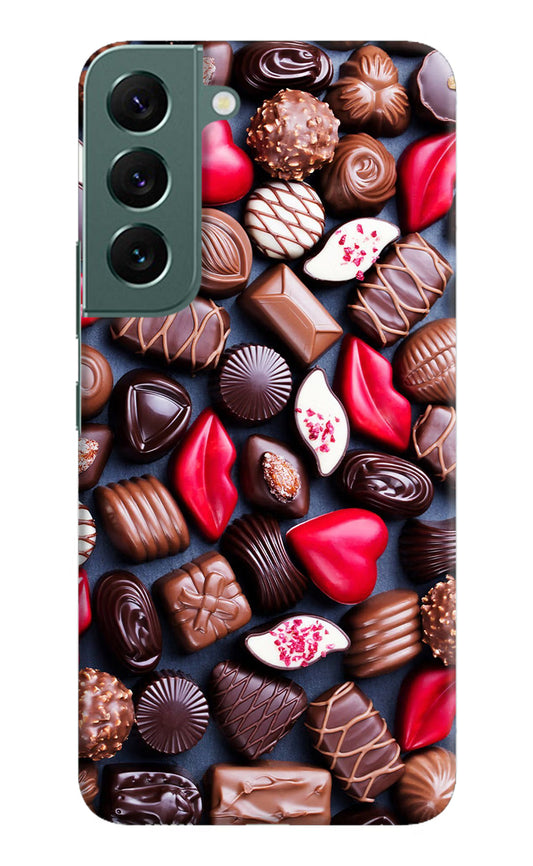Chocolates Samsung S22 Hard Case Back Cover by Casekaro