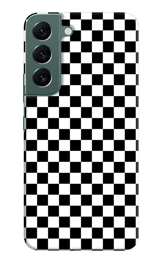 Chess Board Samsung S22 Hard Case Back Cover by Casekaro