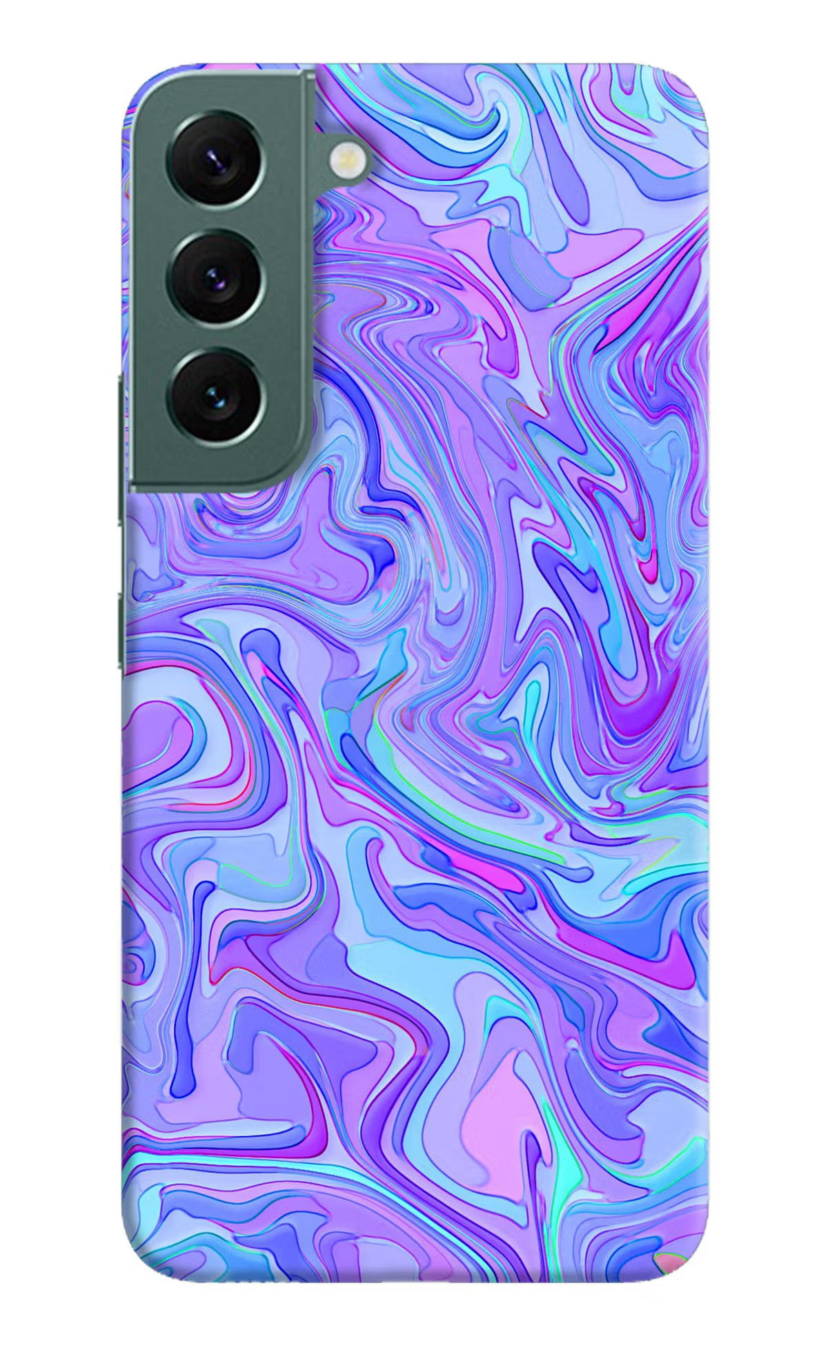 Glitter Samsung S22 Hard Case Back Cover by Casekaro