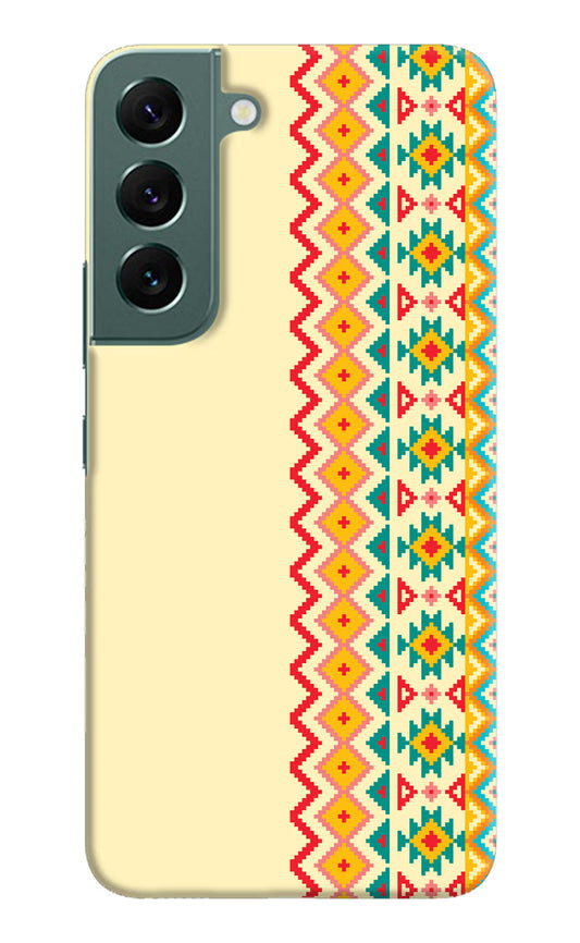 Ethnic Seamless Samsung S22 Hard Case Back Cover by Casekaro