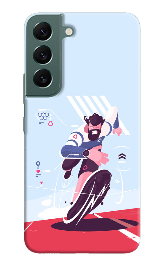 Run Pro Samsung S22 Hard Case Back Cover by Casekaro