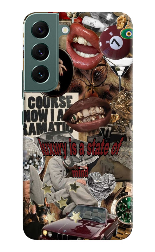 Luxury Samsung S22 Hard Case Back Cover by Casekaro