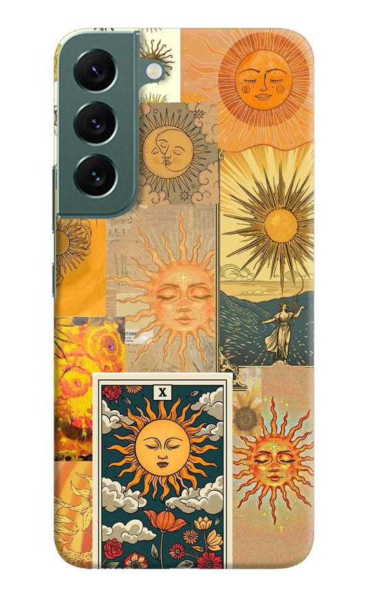 Sun Samsung S22 Hard Case Back Cover by Casekaro