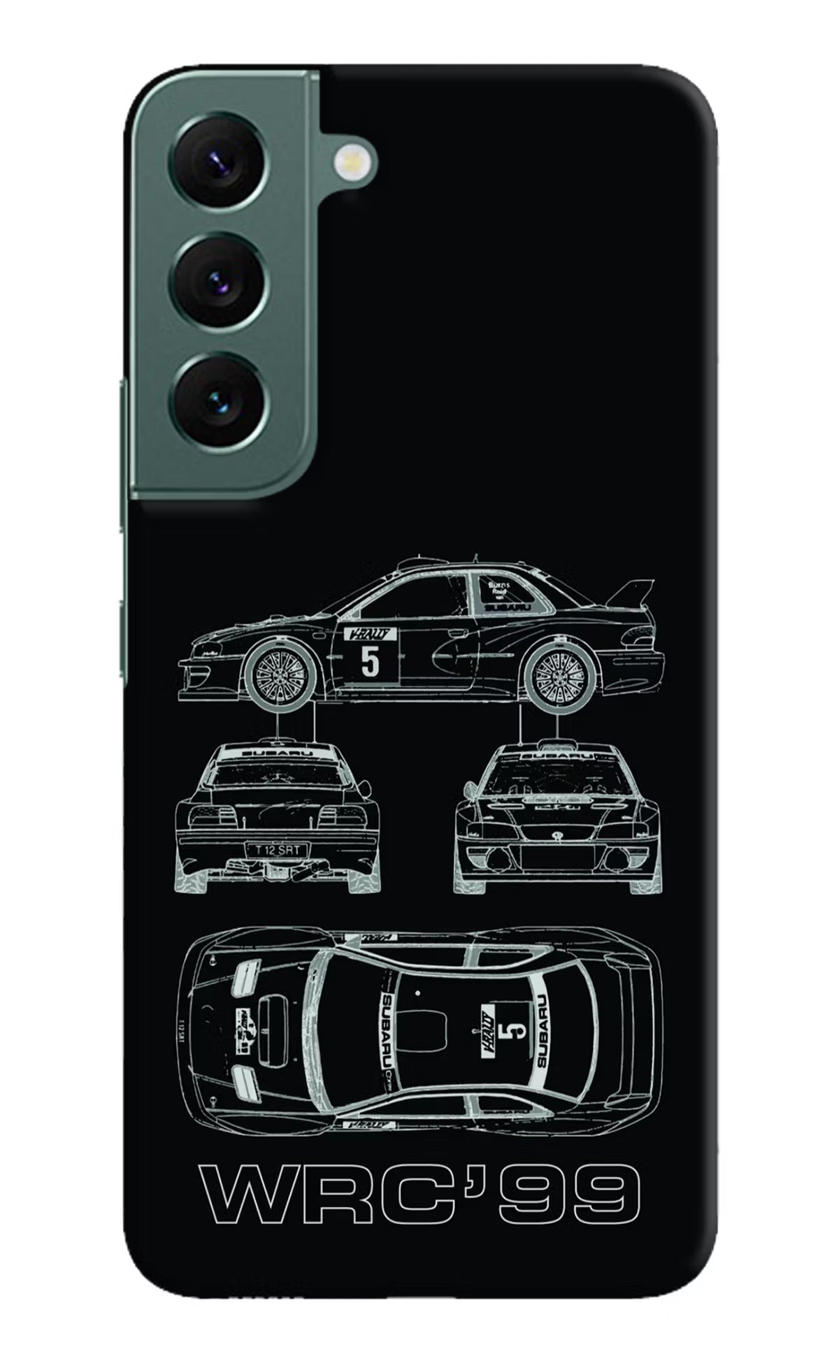 WRC'99 Samsung S22 Hard Case Back Cover by Casekaro
