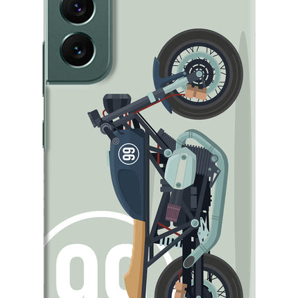 Classic Cafe Racer 99 Samsung S22 Hard Case Back Cover by Casekaro