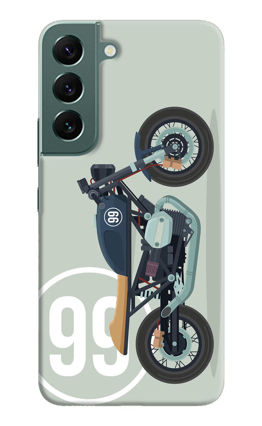 Classic Cafe Racer 99 Samsung S22 Hard Case Back Cover by Casekaro
