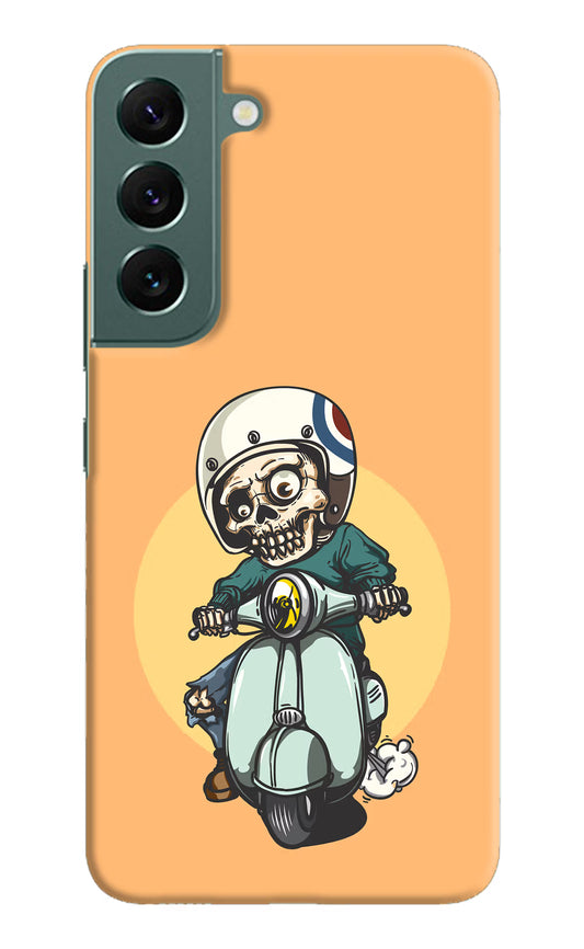 Undead Biker Samsung S22 Hard Case Back Cover by Casekaro