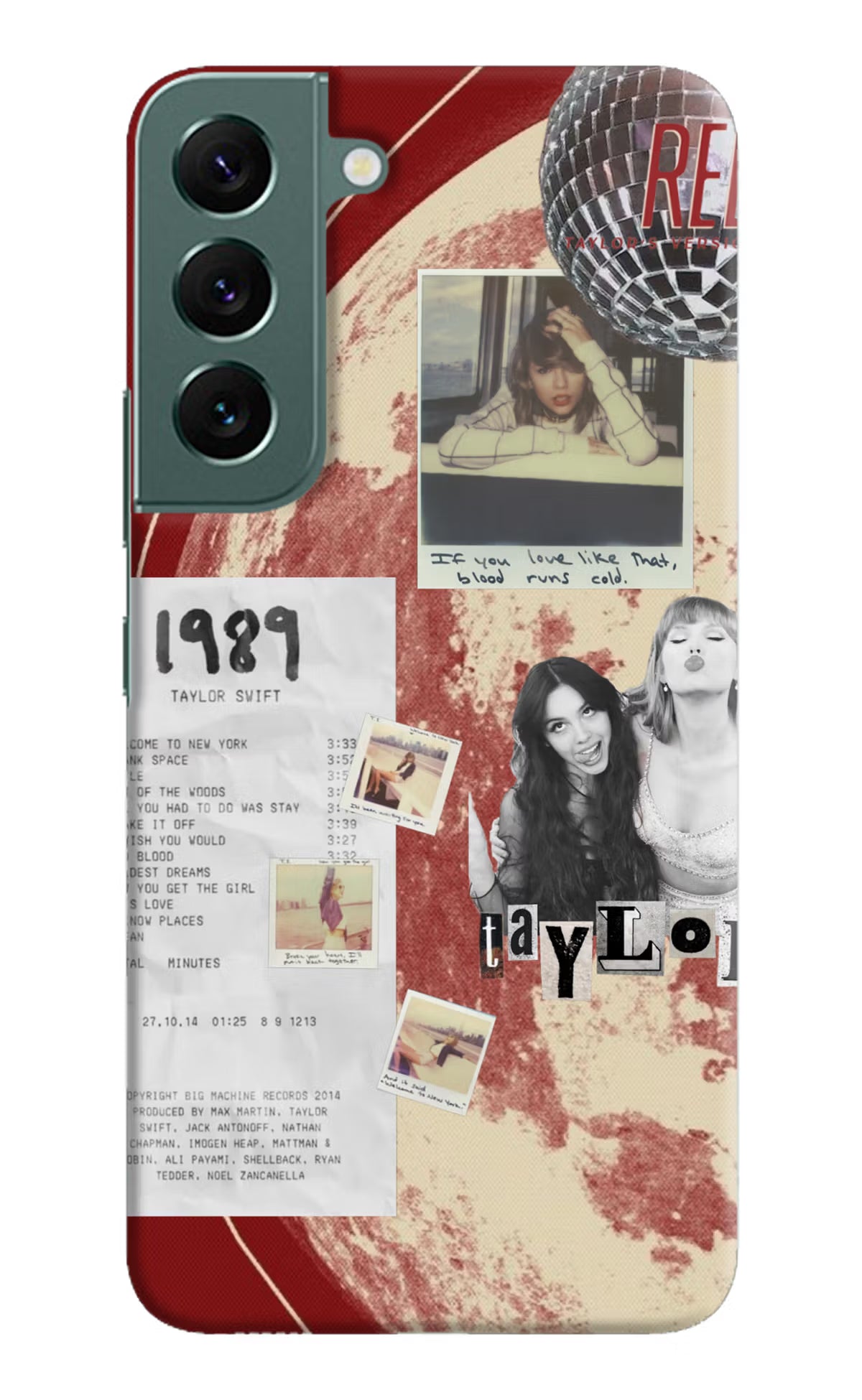 Taylor Swift Samsung S22 Back Cover
