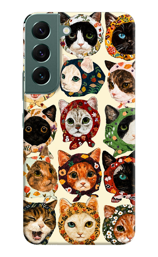 Cool Cat Samsung S22 Hard Case Back Cover by Casekaro
