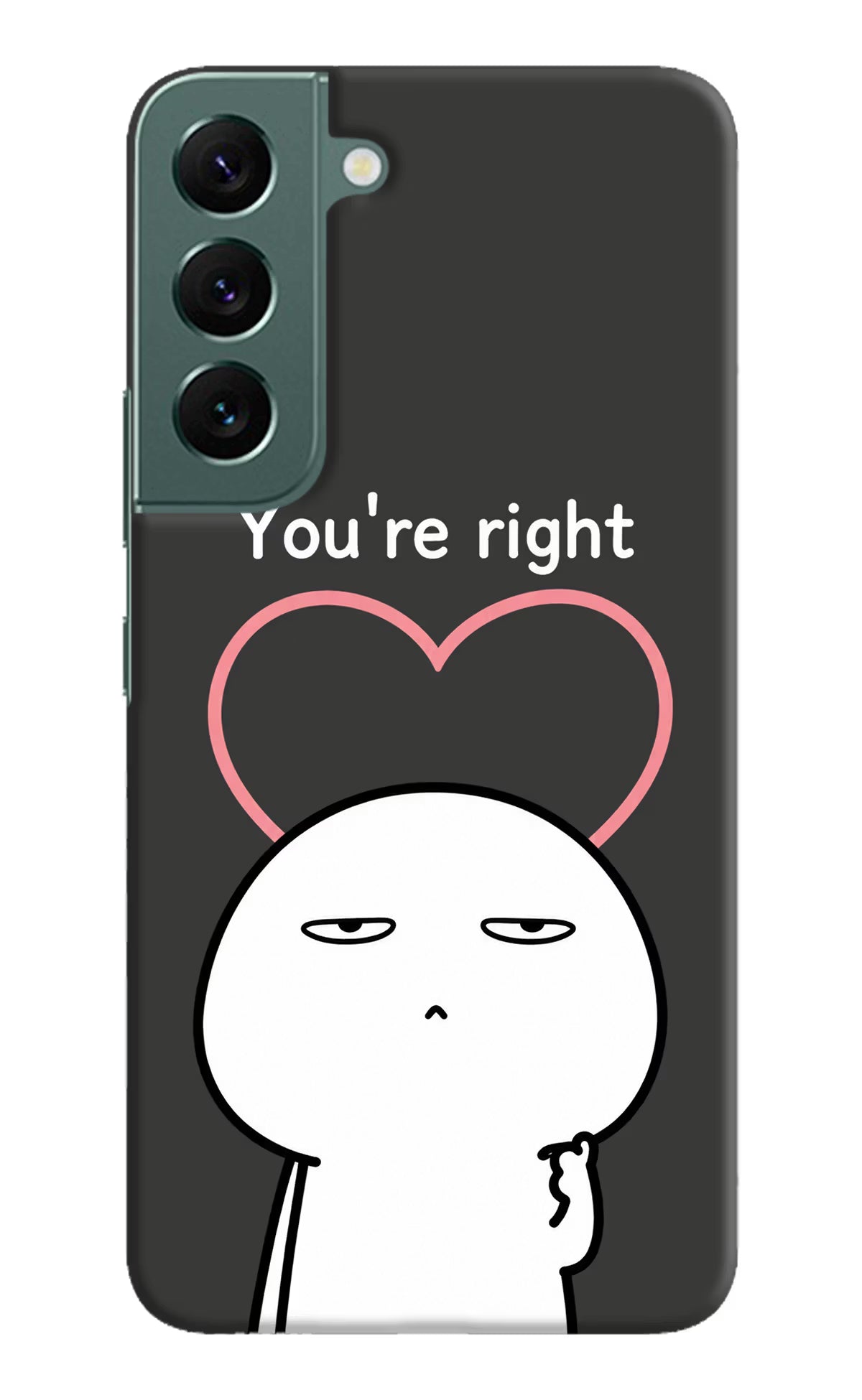 You're Right Samsung S22 Back Cover