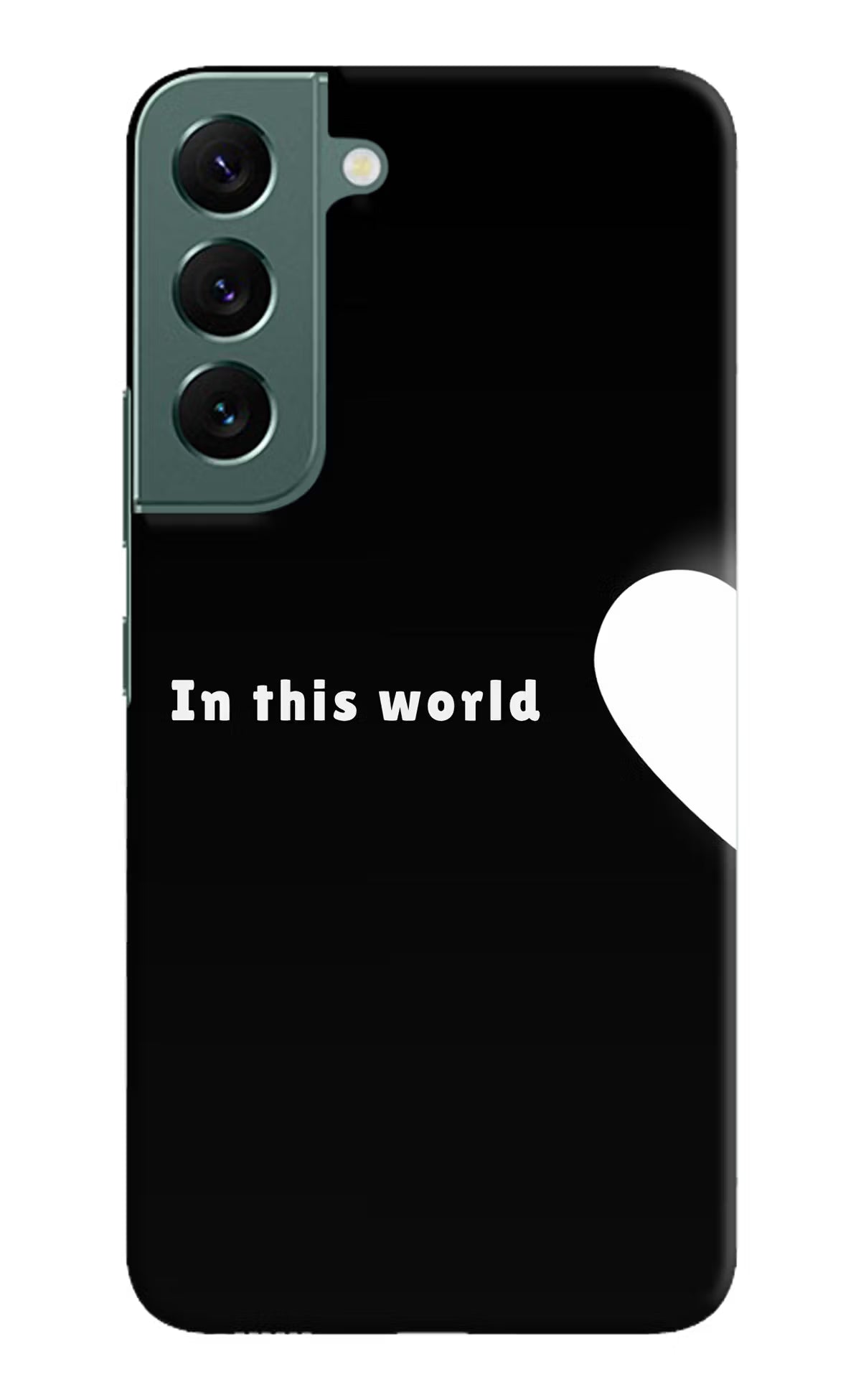 This World Samsung S22 Hard Case Back Cover by Casekaro
