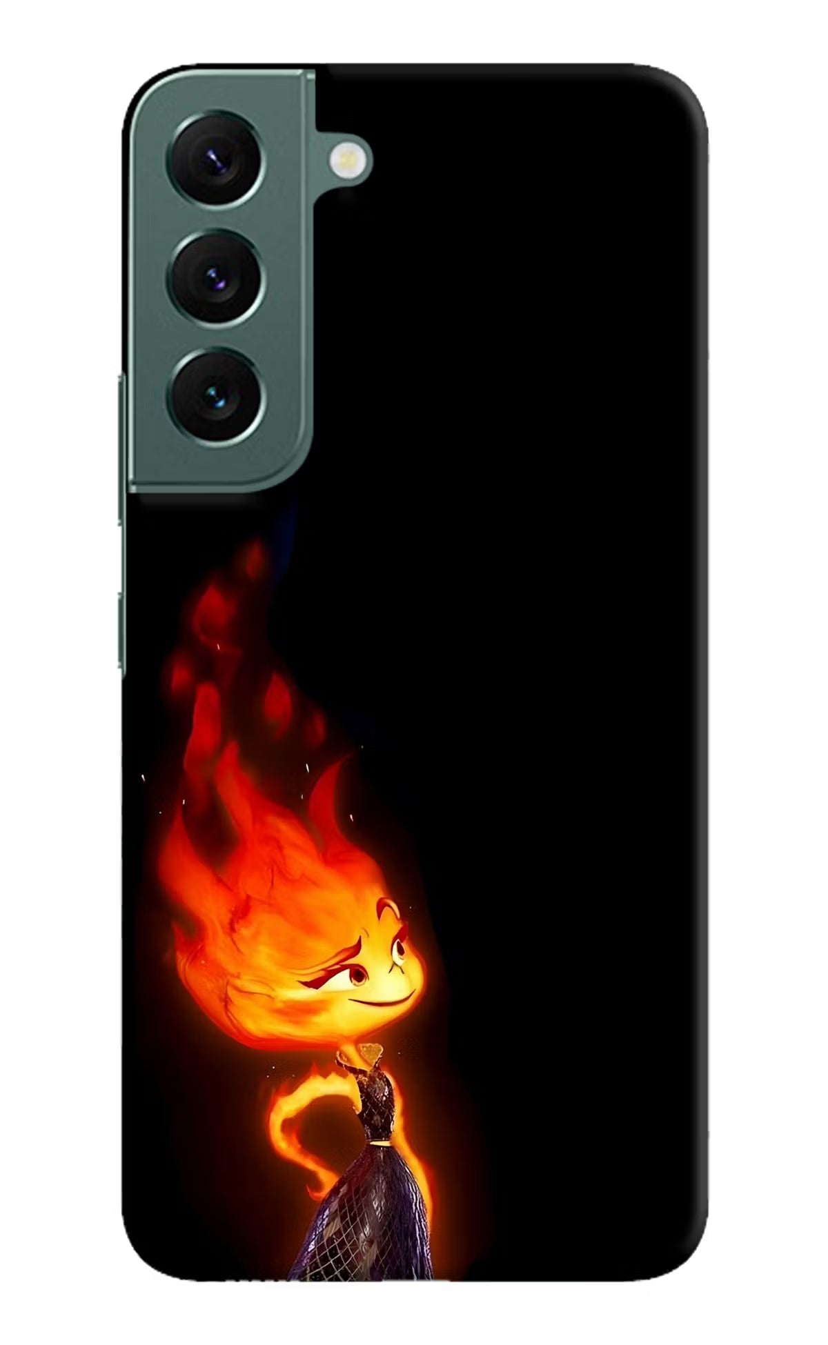 Ember Flame Samsung S22 Hard Case Back Cover by Casekaro