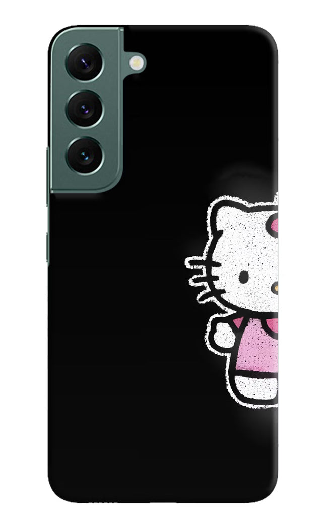Kitty Charm Samsung S22 Hard Case Back Cover by Casekaro