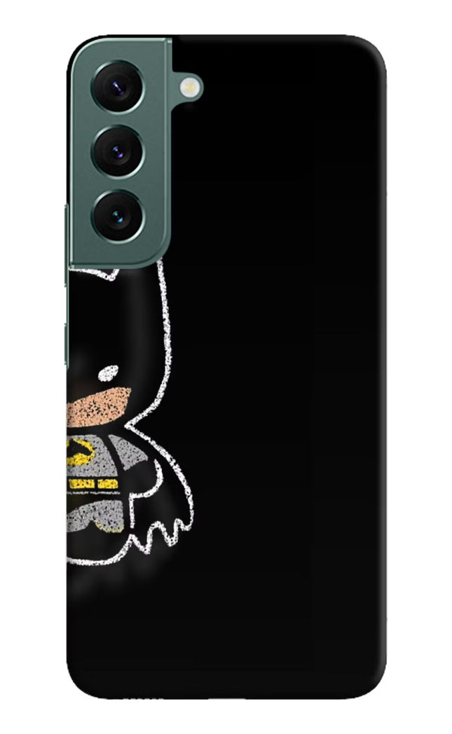 Bat Kitty Samsung S22 Hard Case Back Cover by Casekaro