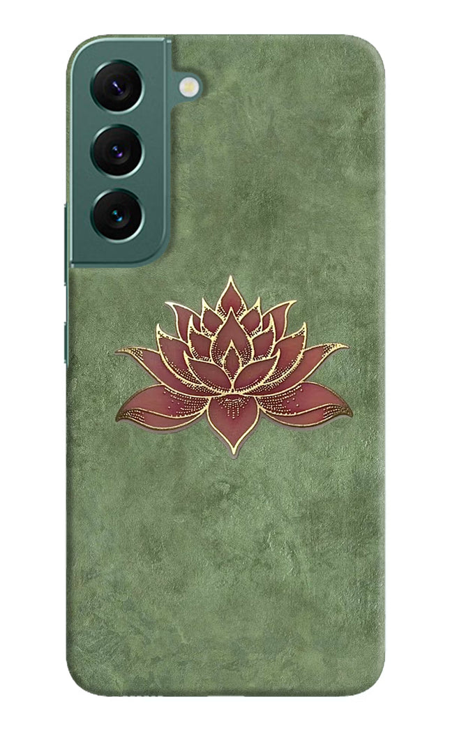 Lotus Grace Samsung S22 Hard Case Back Cover by Casekaro