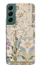 White Lily Samsung S22 Back Cover