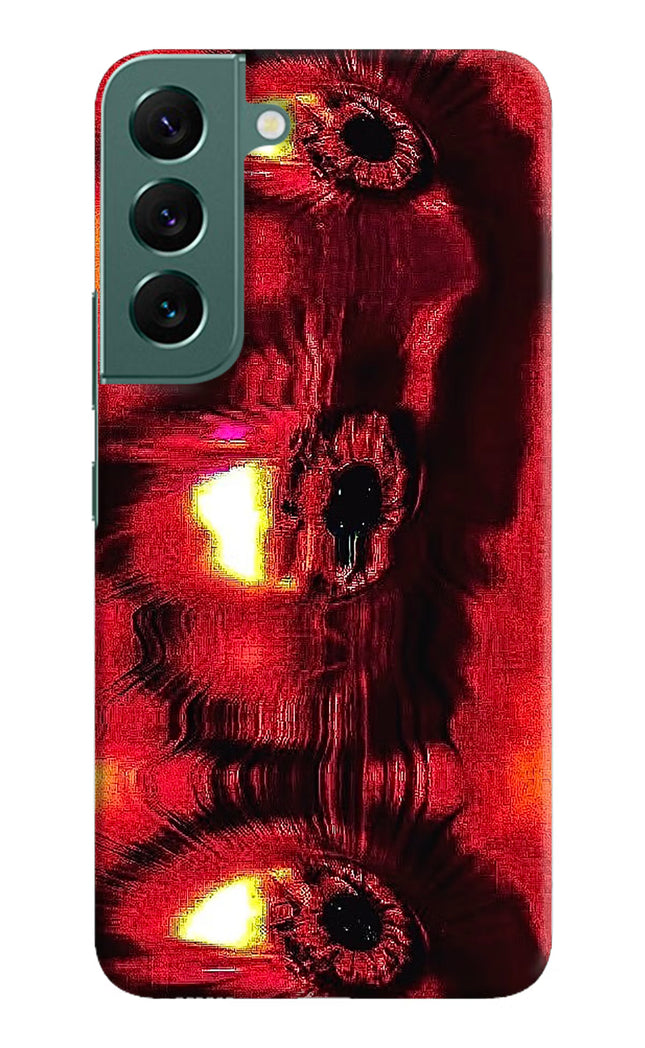 Fire Eye Samsung S22 Hard Case Back Cover by Casekaro
