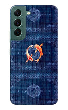 Koi Blue Samsung S22 Back Cover