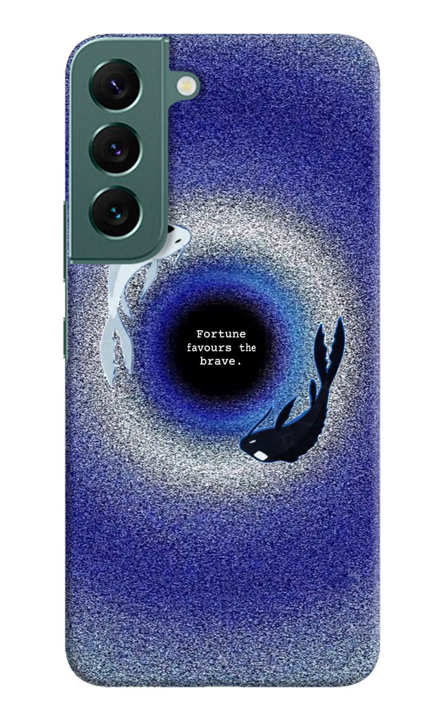 Dark Koi Samsung S22 Hard Case Back Cover by Casekaro