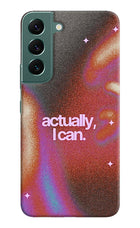 Pink Aura Samsung S22 Back Cover
