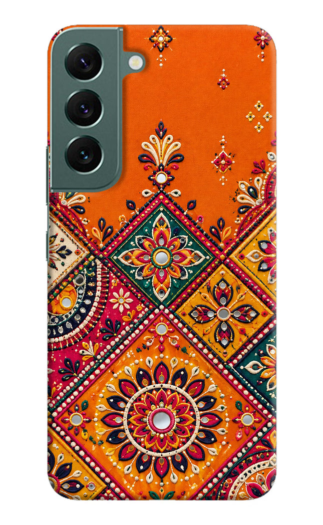 Kutch Glow Samsung S22 Hard Case Back Cover by Casekaro