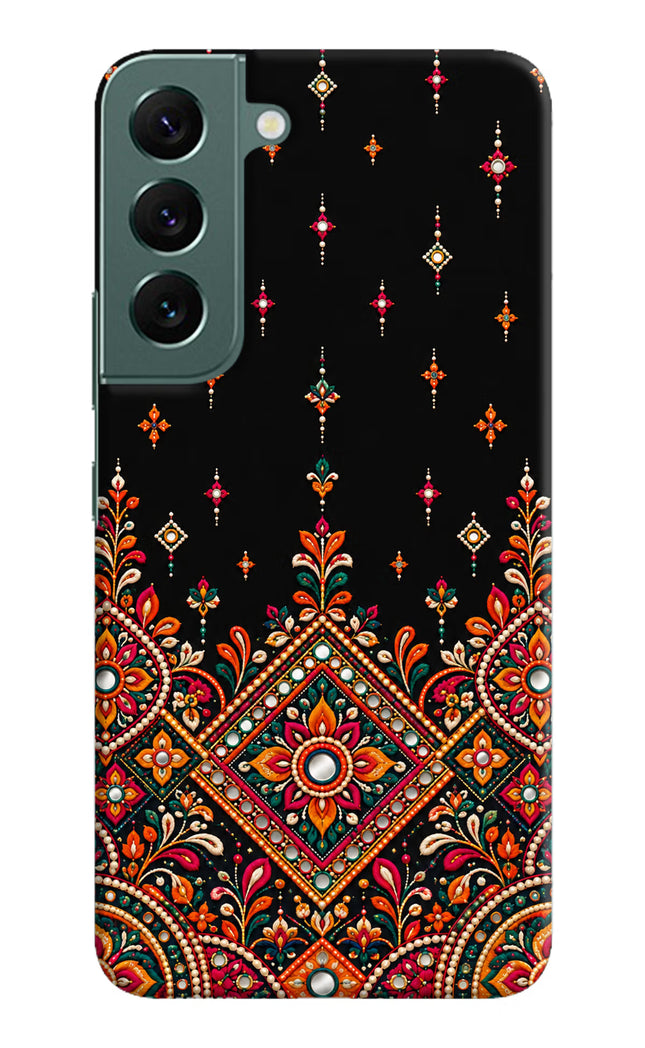 Noir Mehfil Samsung S22 Hard Case Back Cover by Casekaro