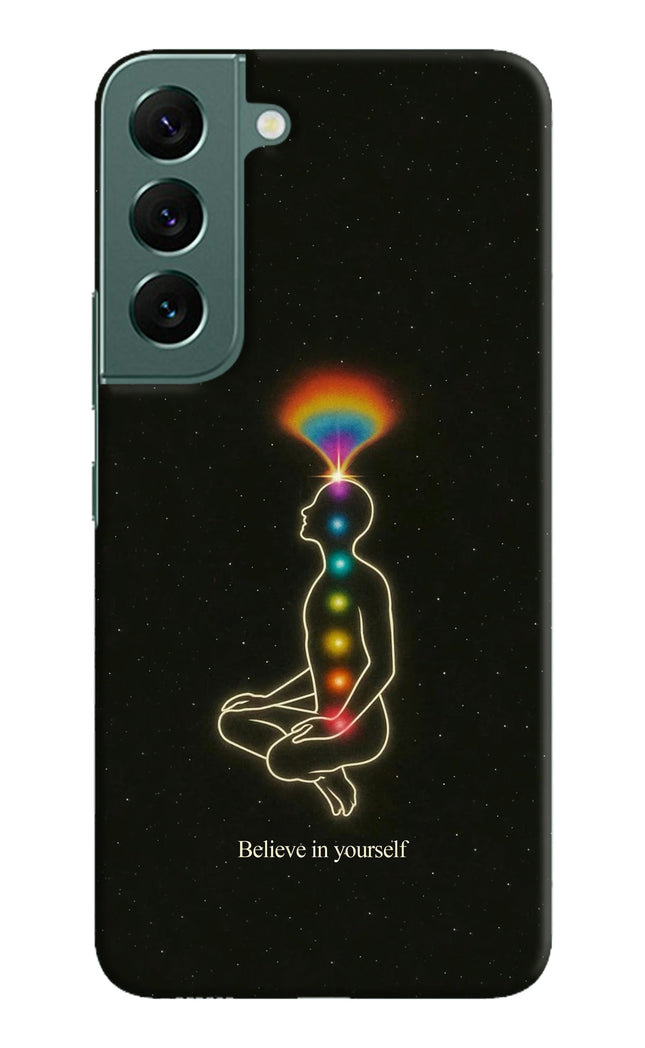 Believe in yourself Samsung S22 Hard Case Back Cover by Casekaro