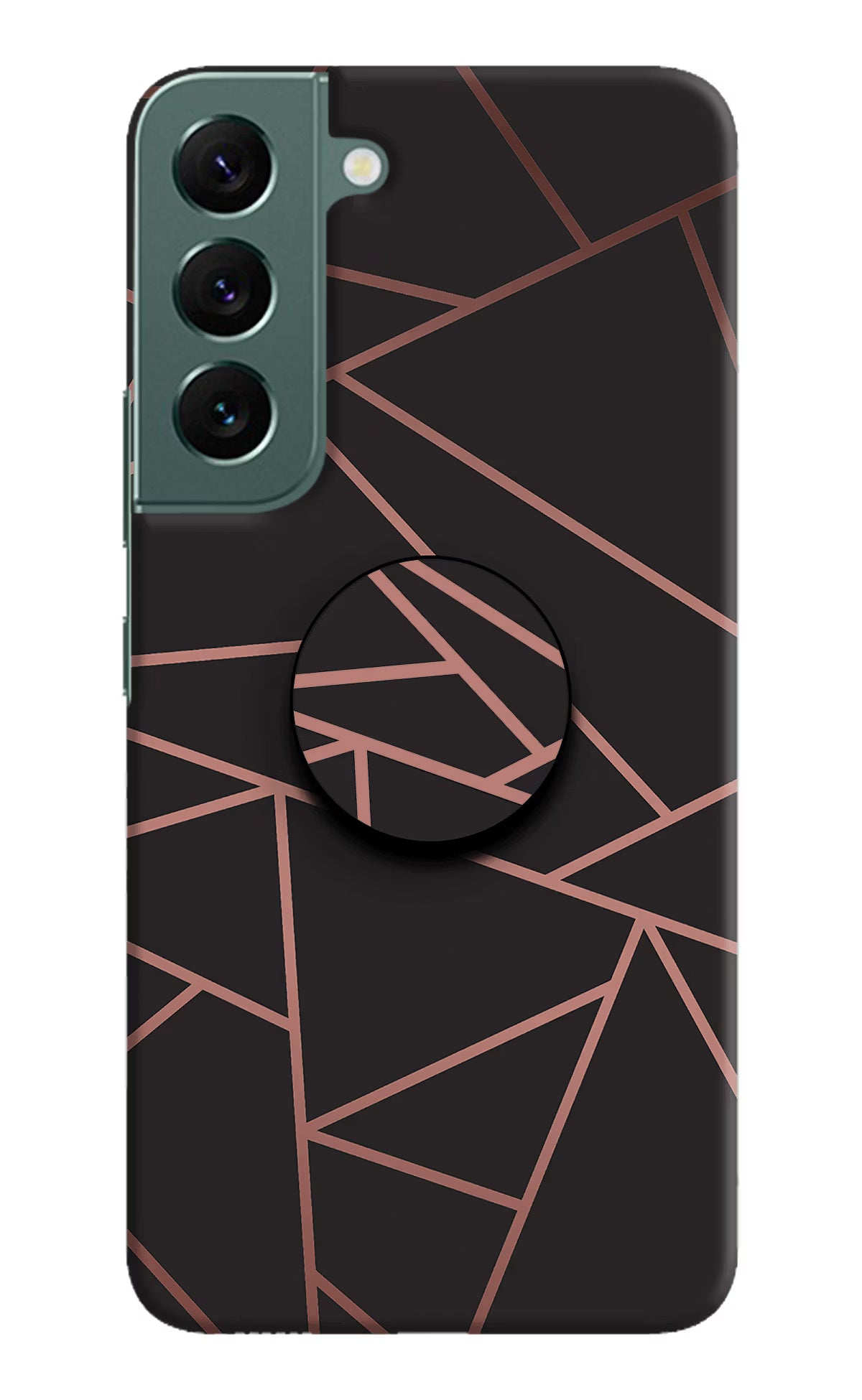 Geometric Pattern Samsung S22 Pop Case by Casekaro