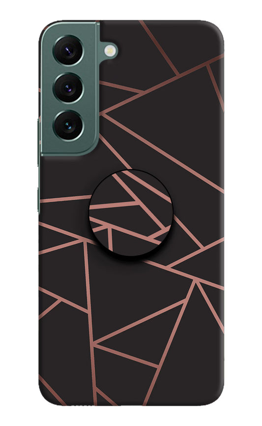 Geometric Pattern Samsung S22 Pop Case by Casekaro