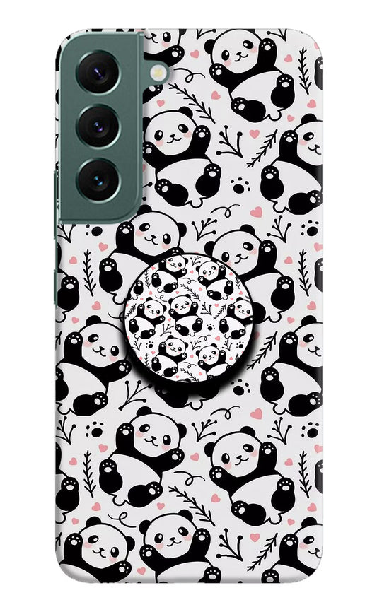 Cute Panda Samsung S22 Pop Case by Casekaro