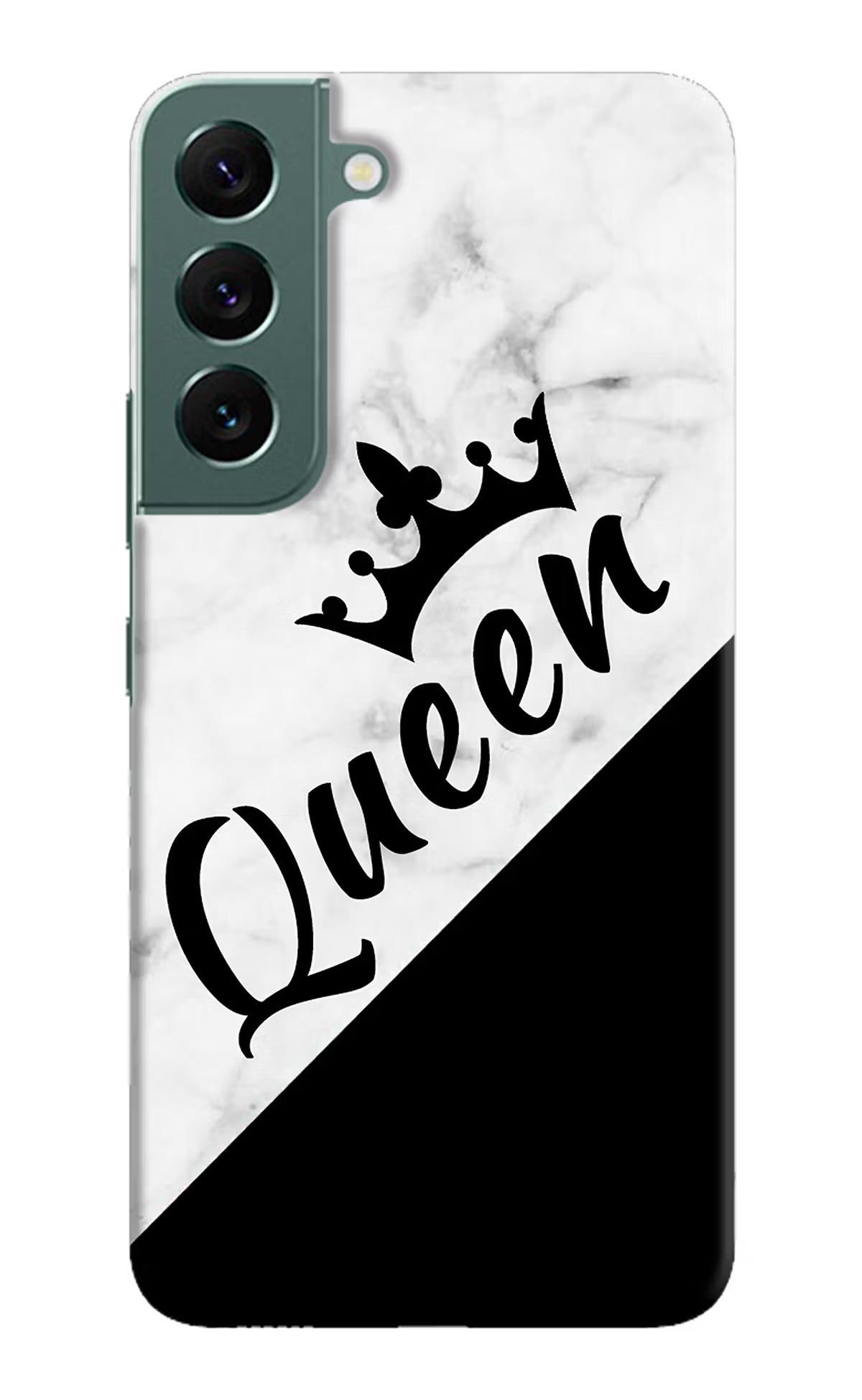 Queen Samsung S22 Plus Hard Case Back Cover by Casekaro