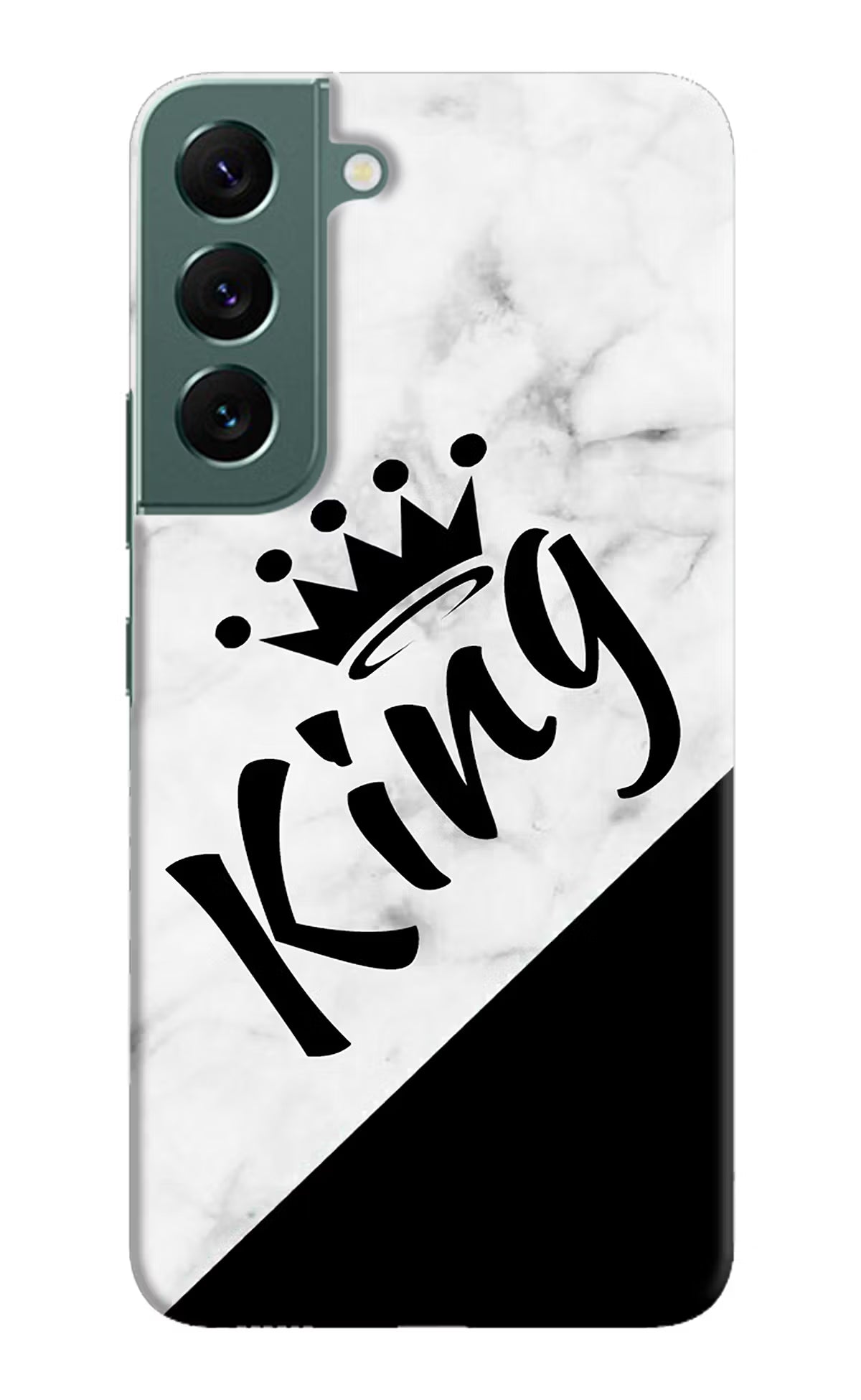 King Samsung S22 Plus Hard Case Back Cover by Casekaro