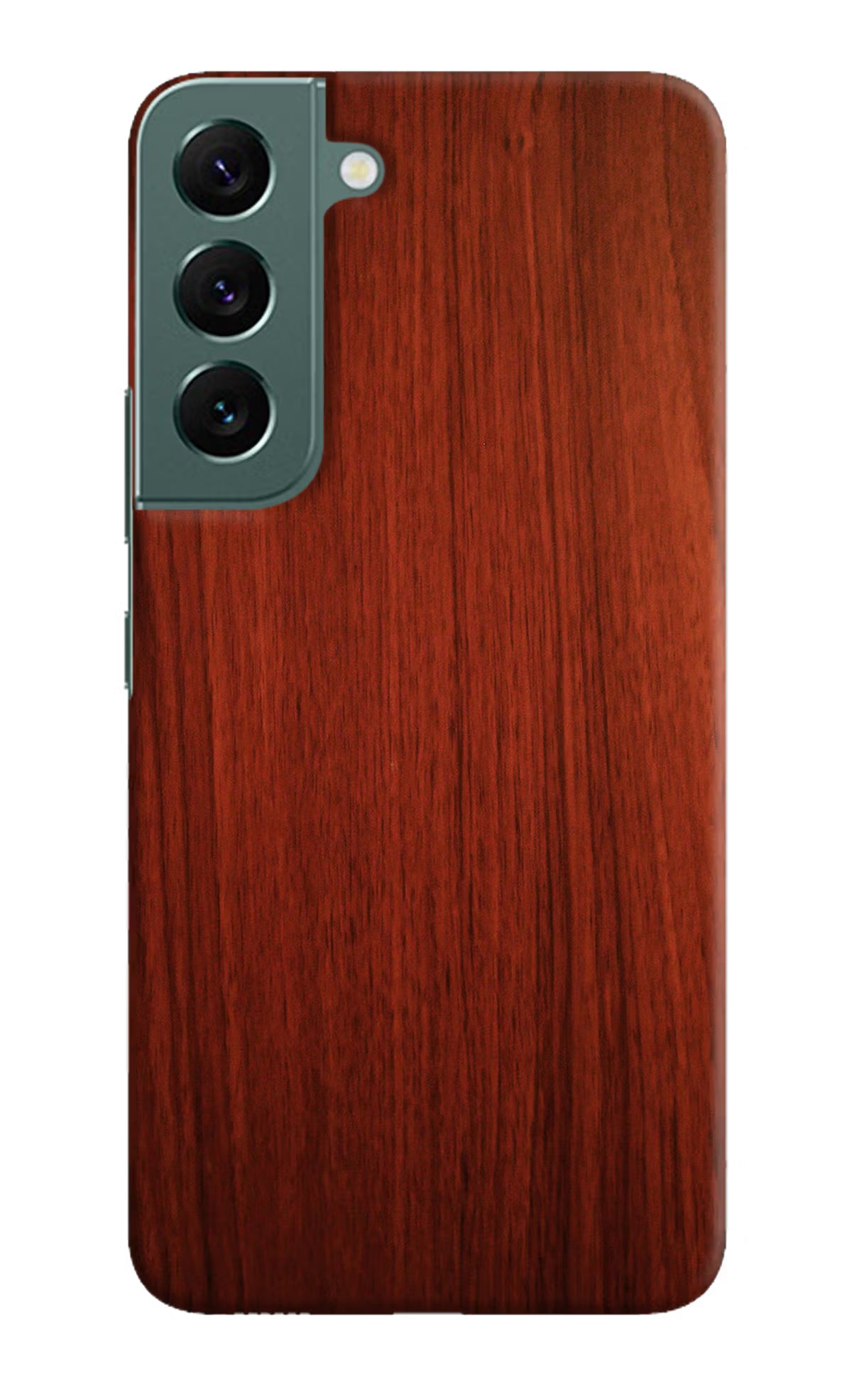 Wooden Plain Pattern Samsung S22 Plus Hard Case Back Cover by Casekaro