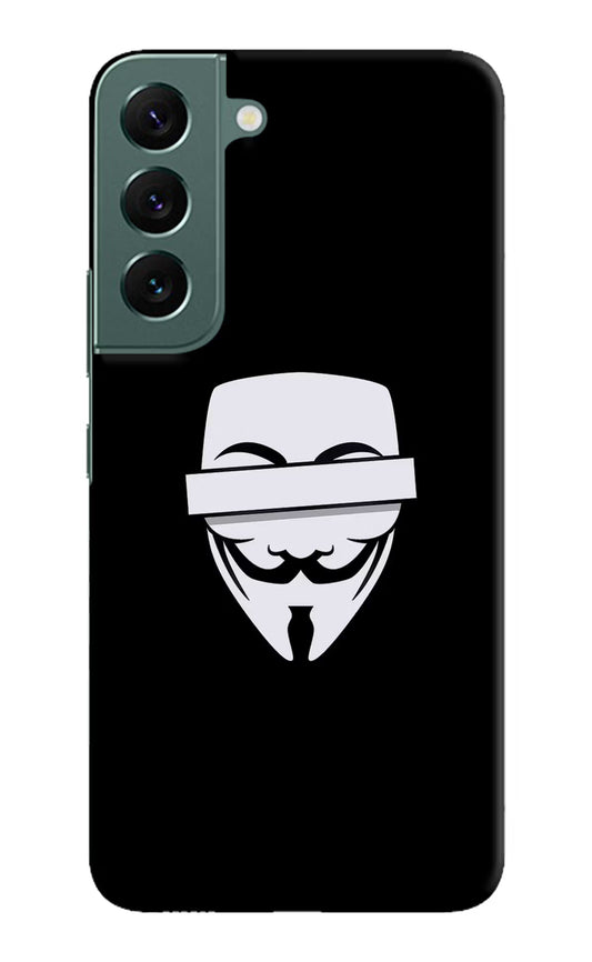 Anonymous Face Samsung S22 Plus Hard Case Back Cover by Casekaro