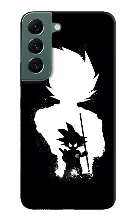 Goku Shadow Samsung S22 Plus Hard Case Back Cover by Casekaro