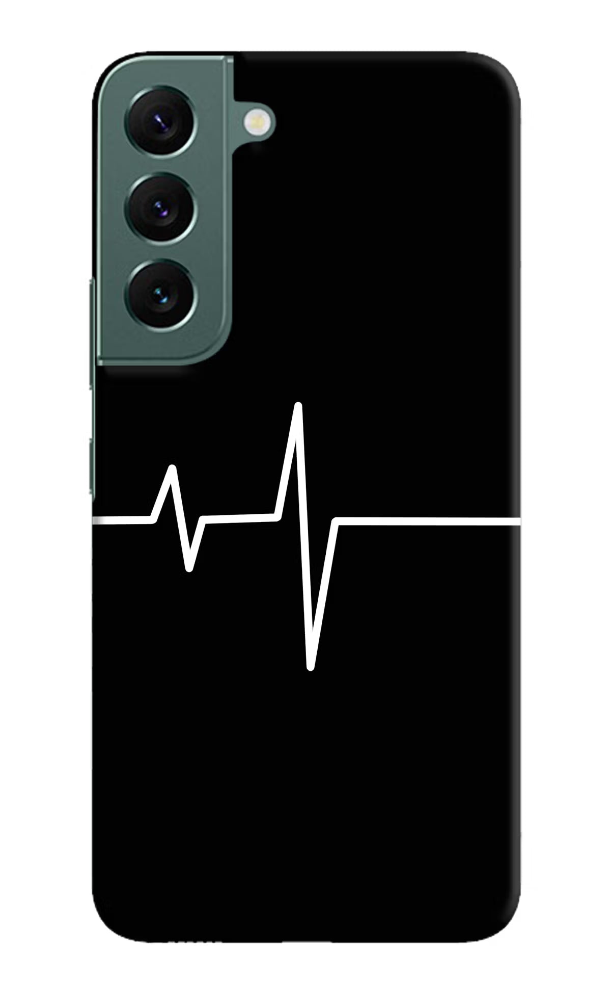 Heart Beats Samsung S22 Plus Hard Case Back Cover by Casekaro