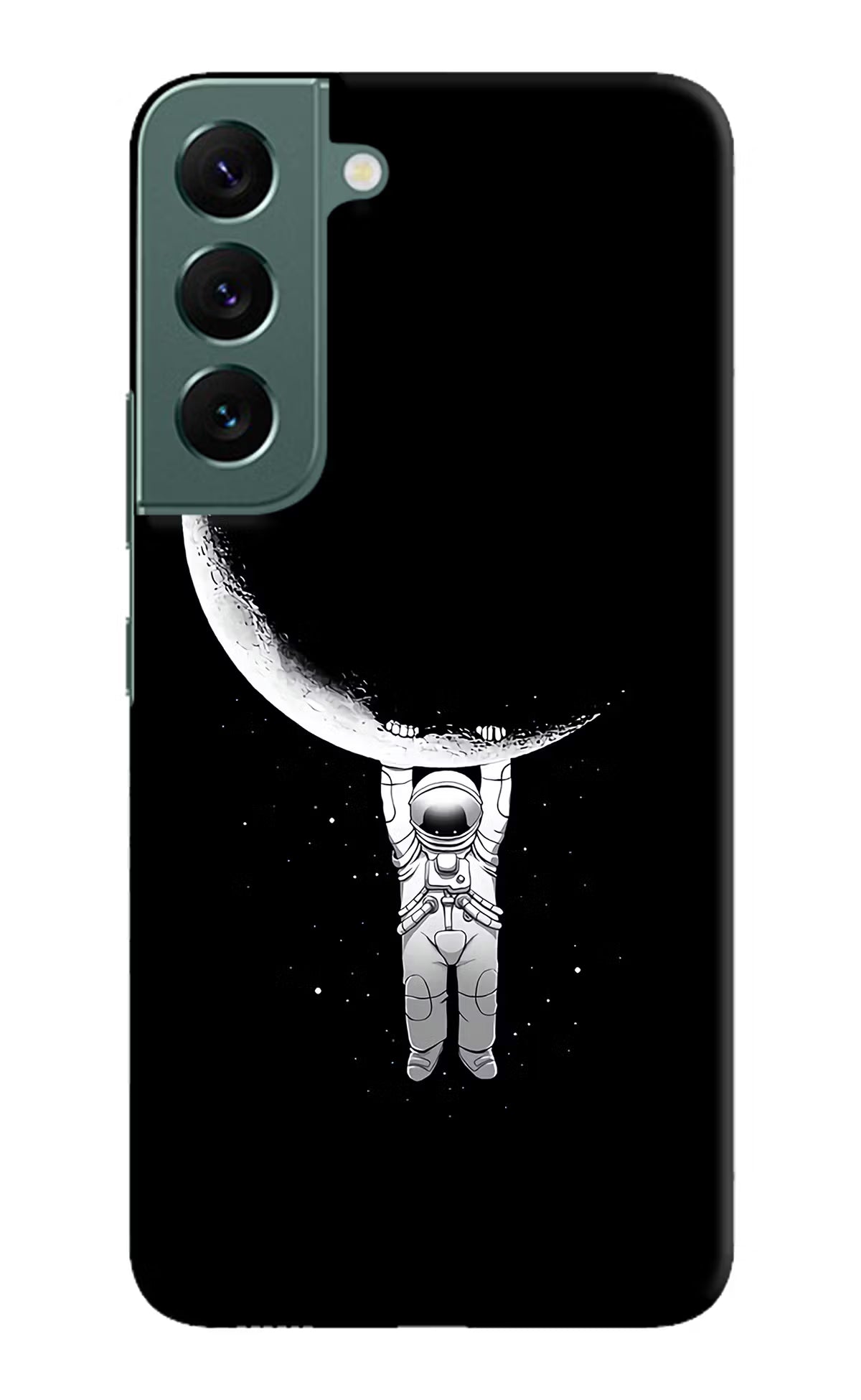 Moon Space Samsung S22 Plus Hard Case Back Cover by Casekaro