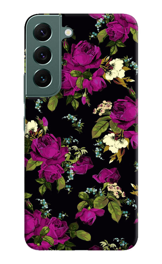 Flowers Samsung S22 Plus Hard Case Back Cover by Casekaro
