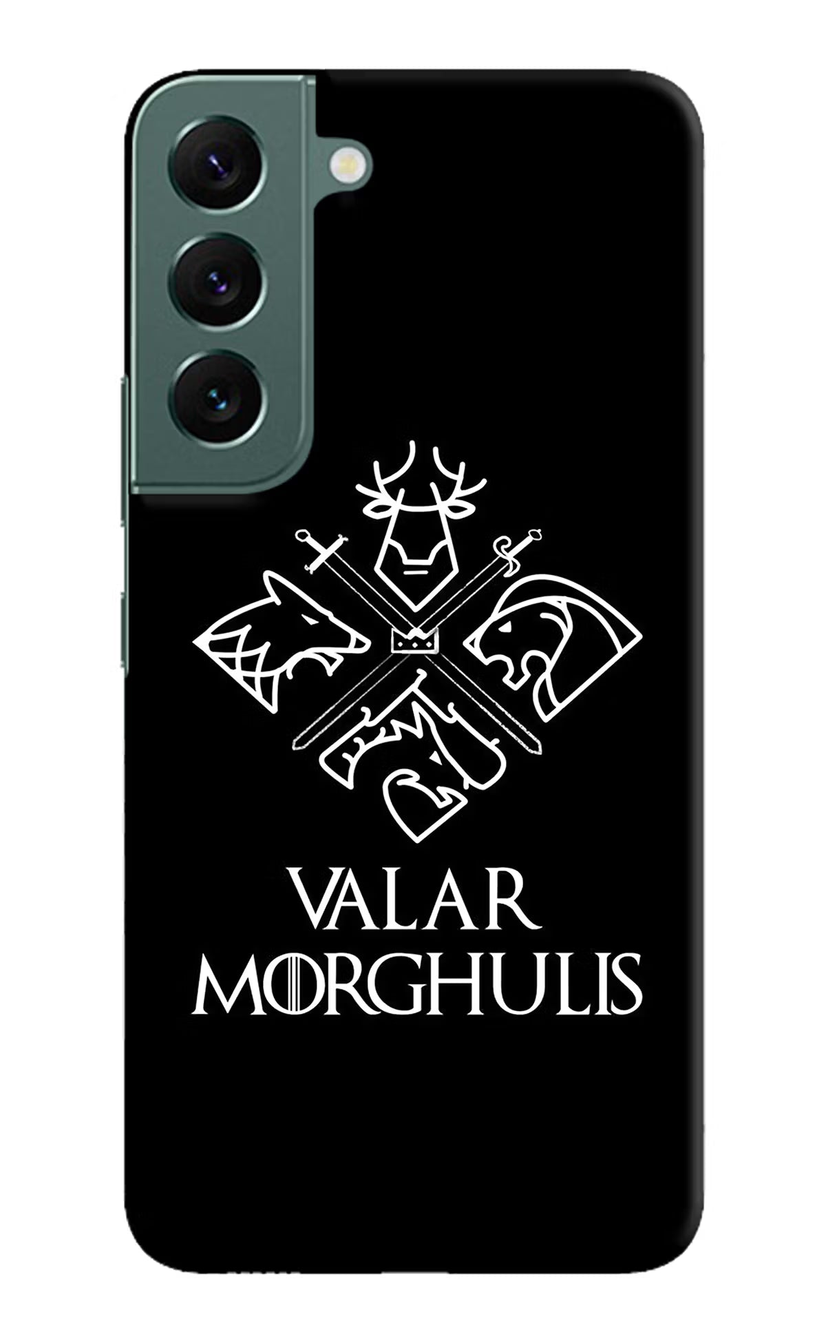 Valar Morghulis | Game Of Thrones Samsung S22 Plus Hard Case Back Cover by Casekaro