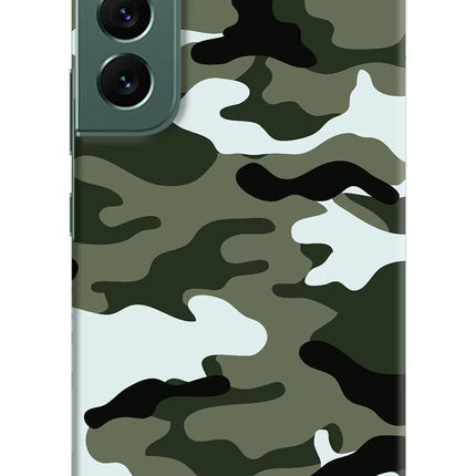 Camouflage Samsung S22 Plus Hard Case Back Cover by Casekaro