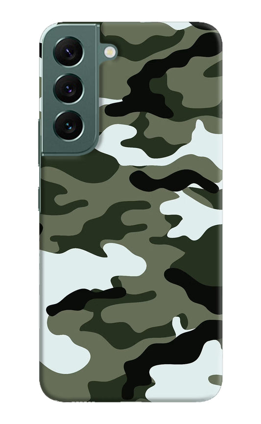 Camouflage Samsung S22 Plus Hard Case Back Cover by Casekaro