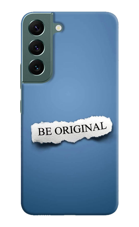 Be Original Samsung S22 Plus Hard Case Back Cover by Casekaro