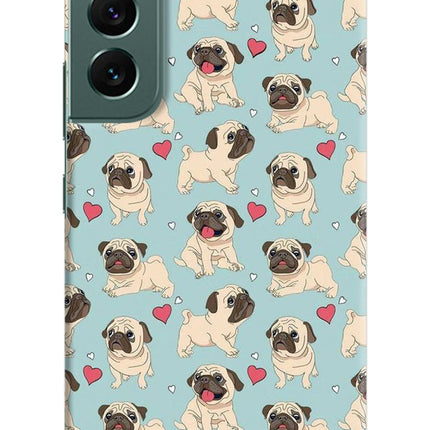 Pug Dog Samsung S22 Plus Hard Case Back Cover by Casekaro