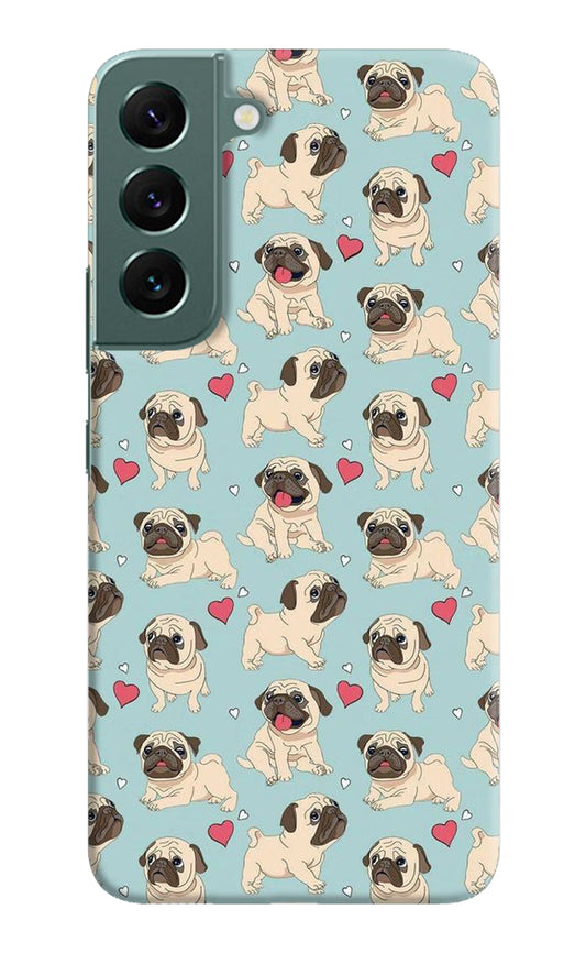 Pug Dog Samsung S22 Plus Hard Case Back Cover by Casekaro