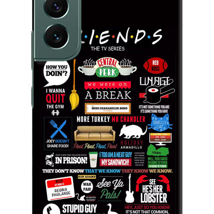 FRIENDS Samsung S22 Plus Hard Case Back Cover by Casekaro