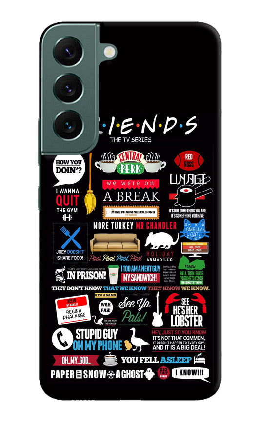 FRIENDS Samsung S22 Plus Hard Case Back Cover by Casekaro